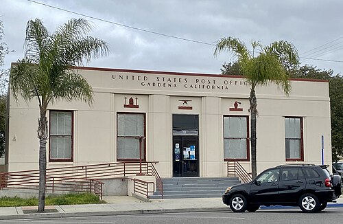 picture of the united states post office in gardena